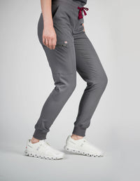 Ivy Jogger Women's Charcoal Scrub Pants